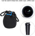 PATIKIL Camera Lens Bag, 2.8" IDx3.9 H Drawstring Lens Pouch with Thick Protective Neoprene, Lens Case for DSLR Camera Lens, Water Coffee Cups, Bl...