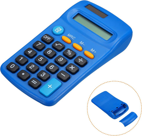 PATIKIL Basic Calculator, 8 Digit LCD Display Calculator 4 Function Small Desktop Calculator Battery Powered Handheld Calculator for Home Office, ...