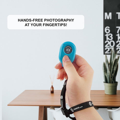 CamKix Camera Shutter Remote Control with Bluetooth Wireless Technology - 2 Pack - Create Amazing Photos and Videos Hands-Free - Works with Most S...