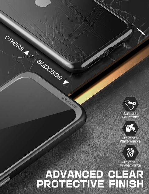 SupCase Unicorn Beetle Style Series Case Designed for iPhone 12 Pro Max (2020 Release) 6.7 Inch, Premium Hybrid Protective Clear Case (Black)...