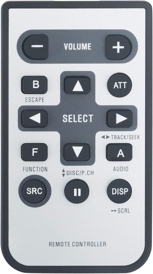 CXC5719 Replaced Remote fit for Pioneer CD Player CD MP3 WMA Receiver DEH-1900MP DEH-2000MP DEH-P2900MP DEH-P3800MP DEH-P3900MP DEH-P390MP DEH-P48...
