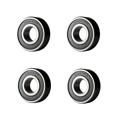 4 Racing Wheel Bearing w/Grease for Coleman BT200X CT200U Trail CT200UEX, Baja Warrior 196CC MB165 MB200 Mini Bike, Front & Rear Wheels Bearings R...