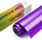 HTVRONT Purple Metallic Vinyl - 12" x 10FT Matte Purple Vinyl for Cricut - Easy to Weed & Transfer Purple Permanent Vinyl Roll...