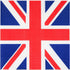 Juvale 100-Pack Union Jack Cocktail Napkins - 2-Ply Paper 6.5 x 6.5 in - Patriotic Union Jack Decor for UK Celebrations & London Party Decor - Bri...