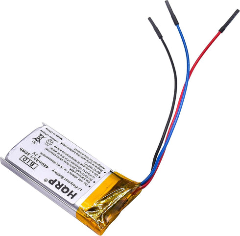 HQRP Battery Compatible with JBL GO Portable Wireless Bluetooth Speaker GSP072035 JBLGOBLK JBL-GO-FF...