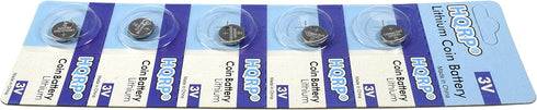HQRP 10-Pack CR1025 3-Volt Lithium Cell Battery CR1O25 BR1025 DL1025 1025 5033LC KL1025...