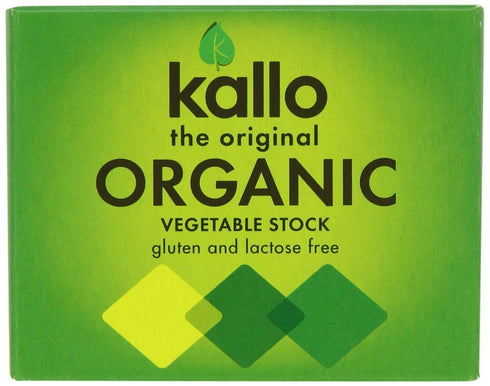 (2 Pack) - Kallo - Organic Vegetable Stock Cubes | 66g | 2 Pack Bundle...