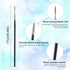 6 Pieces Detail Paint Brush Set, Fine Paint Brush Thin Detail Paint Brush Miniature Paint Brushes Small Fine Tip Paint Brush for Miniature Detail ...