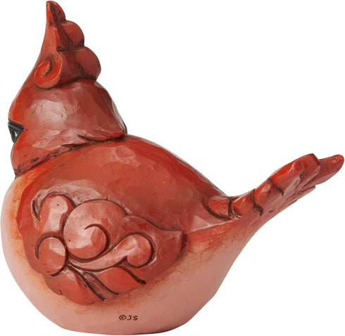 Enesco Jim Shore Heartwood Creek Luck in The Air Cardinal Bird Figurine, 4.49 Inch, Red...