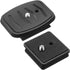 TOODOO 2 Pack 41mm and 43mm Tripod Quick Release Plate Camera Mounting Adapter, 2 Sizes QR Release Camera Tripod Ball Head Parts Replacement Compa...