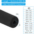 PATIKIL 1"(25mm) ID x 6Ft Pipe Insulation Foam Tube, 2 Pack Pipe Cover Wrap Roll Bar Padding Tubing for Handle Grip HVAC Outdoor Air Conditioner U...