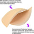 Awpeye Bra Pads Inserts 6 Pairs, Bra Cups Inserts, Removable Breast Enhancers Inserts for Women...