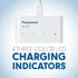 Panasonic BQ-CC87ABBA eneloop Advanced Individual Battery Charger with Portable Charging Technology, White......