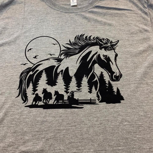 Animal Wood Burning Stencils for Painting 12” Deer Stencils Horse Stencil Bear Wolf Moose Drawing Templates for T-Shirt Fabric Wood DIY Crafts...