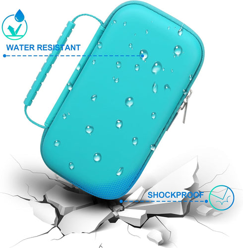 BOVKE Graphing Calculator Carrying Case for Texas Instruments TI-Nspire CX II CAS/CX II/CX/CX CAS Calculator and More - Mesh Pocket for USB Cables...