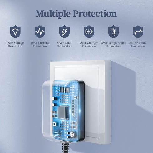 24V 1A Power Supply 24 Volt Charger 1000mA 24W Max Regulated Switching AC to DC Cord Adapter with 10 Replacement Connector 100V - 240V Input Adapt...