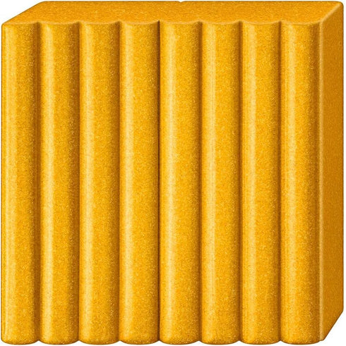 Staedtler FIMO Effects Polymer Clay - -Oven Bake Clay for Jewelry, Sculpting, Metallic Gold 8020-11...