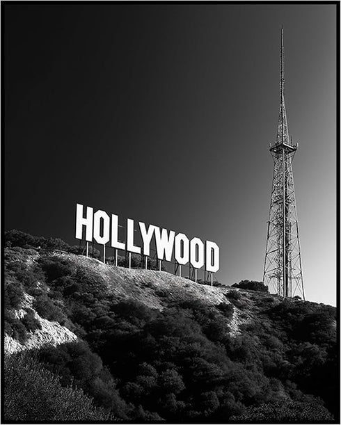 Posterizer 1 pcs-the iconic Hollywood sign-United States inspired photo-Adventure Wall Art-Photography Art- Gift for Men Women Entrepreneur Teens-...