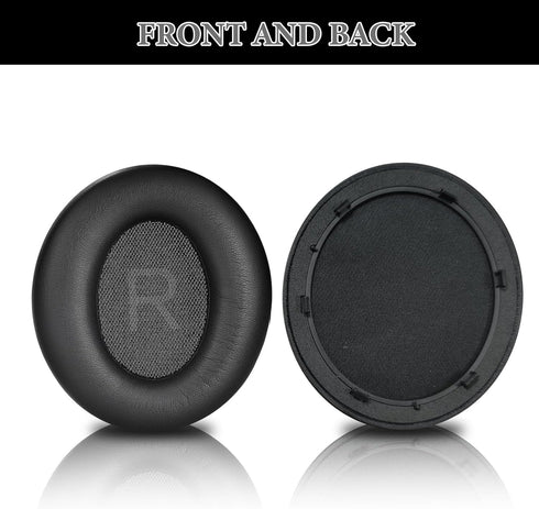 Protein Leather Ear Pads Replacement for Anker Space Q45 Headphones,Space Q45 Earpads with Isolation Foam, Headset Ear Cushion Repair Parts(Black)...