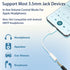 USB-C to 3.5 mm Headphone Jack Adapter, 3 Pack USB C to Aux Audio Dongle Cable Cord Compatible with iPhone 15 Series, iPad Pro, Samsung Galaxy S23...