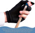Breathable Pool Gloves Nylon Billiards Gloves Pool Left Right Hand Gloves Universal 3 Fingers Cue Gloves Shooter Cue Sports Gloves for Women Men I...