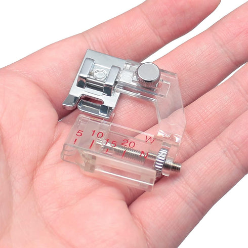 FQTANJU Tape Binding Sewing Machine Presser Foot Sewing Supplies Fit for Most of Low Shank Sewing Machine...