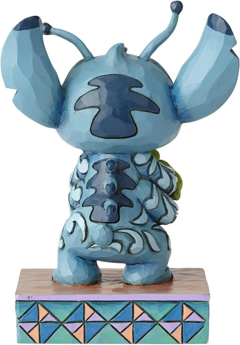 Enesco Disney Traditions Collection by Jim Shore Lilo and Stich Holding Frog Figurine- Resin Hand Crafted Painted Collectible Disney Mini Figurine...