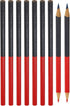 PATIKIL Red and Blue Round Pencils, 48 Pack HB Graphite Pencils Wood Pencils Double-Ended Pencil for Classroom Office Engineering Marking...