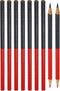PATIKIL Red and Blue Round Pencils, 12 Pack HB Graphite Pencils Wood Pencils Double-Ended Pencil for Classroom Office Engineering Marking...