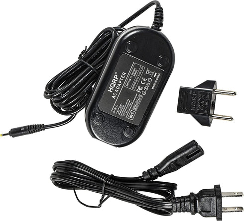 HQRP AC Adapter Compatible with Canon ACK-800 PowerShot A200, SX120, SX130, A410, A420, A430, A460, A470, A490, A495, A500, A510, A520, A530, A540...