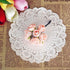 DECORA 180 Pieces White Round Paper Lace Doilies for Birthday Party and Wedding Tablewear Decoration 3.5inch,4.5inch,5.5inch...