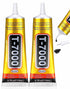 Upgrade T-7000 Black Adhesive Glue - 2PCS 110ml | High-Performance Waterproof Adhesive for Precision Repairs, Perfect for Phone, Electronics, Jewe...