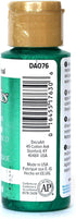 DecoArt Dazzling Metallics 2-Ounce Crystal Green Acrylic Paint...