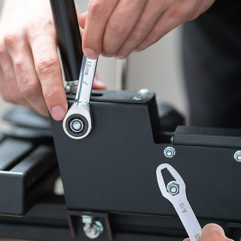 Double-Ended Torx Wrench 1/8"-11/16"(3-17mm) Multifunctional Universal Self-Tightening Wrench Tool 0.2" Thick Torx Spanner Key Set for Home Outdoo...