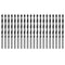20pcs Brad Point Drill Bits 3.5mm(9/64") Dia Straight Round Shank Metric Brad Point Spiral Twist Drill Bits for Softwood Hardwood Plywood Plastic ...