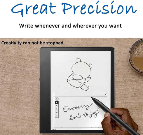 Stylus Pen Replacement for Kindle Scribe,4096 Pressure Sensitivity,Magnet Adsorption Pen for Digital Writing,Drawing Replacement for Kindle Scribe...