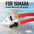 Flush Hose Adapter Kit for Yamaha Waverunner Jet Ski PWC Boats, Red...