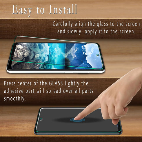 (2 Pack) HPTech Designed for Motorola Moto G Power 5G (2023) (Not Fit for 2022/2021/2020 Version) Tempered Glass Screen Protector, Anti Scratch, B...