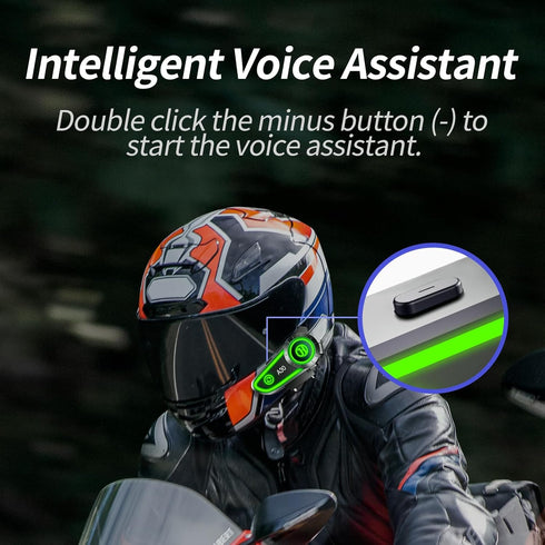 Motorcycle Helmet Speakers Helmet Bluetooth Headset Headphone Automatic Answer Music Control,120 Hours Playing time High Sound Quality System Ultr...