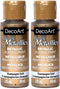 Dazzling Metallics Acrylic Paint 2oz-Champagne Gold...