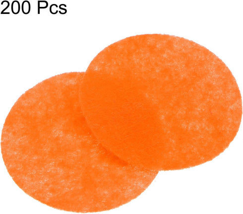 HARFINGTON 200pcs Round Felt Circles, 40mm 1-1/2" Pre Cut Felt Craft Pads Non-Woven Mini Felt Fabric Circles for DIY Sewing Handcraft Cut Projects...