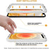 Supershieldz (2 Pack) Designed for iPhone 14/13/ 13 Pro (6.1 inch) Tempered Glass Screen Protector with (Easy Installation Tray) Anti Scratch, Bub...