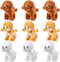 Sumind 9 Pcs Mini Plush Dog Stuffed Animals Bulk Dog Plush Party Favors Small Soft Plush Dog Toy for Goodie Bag Fillers Kids Baby Show Birthday Va...