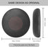 Ear Pads Cover for Plantronics Voyager Focus 1/2 UC, GVOEARS Replacement Cushion Cover Compatible with Poly Voyager Focus UC, Voyager 4210/4220, V...