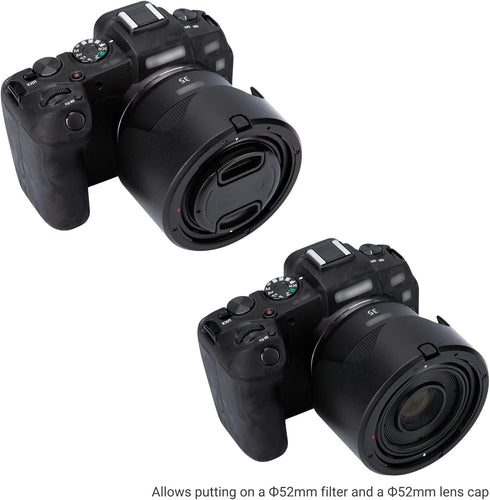 RF 35mm Tulip Flower Lens Hood Shade Fit for Canon RF 35mm F1.8 MACRO IS STM Lens Replaces Canon EW-52 Hood on Canon EOS R6 R5 RP R Cameras...