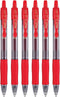 PILOT G2 Premium Refillable & Retractable Rolling Ball Gel Pens, 1.0mm Bold Point, Red, 6-Pack...