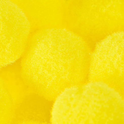 PATIKIL Wool Felt Balls Beads Wool Woolen Fabric 15mm Bright Yellow for Home Crafts Handcrafts Project DIY Pack of 200...