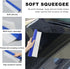 Car Wiper Blade Squeegee, 12.3 inch 3-Layer Silicone T-Bar Water Blade, Automotive Water Wiper for Car Drying, Universal Quick Drying Flexible Squ...