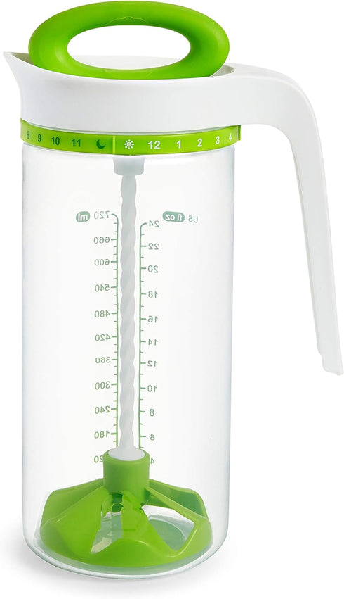 Munchkin Smart Blend Formula Mixing and Breast Milk Storage Pitcher, 24 Ounce, Green...