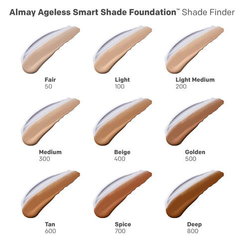 Almay Anti-Aging Foundation, Smart Shade Face Makeup with Hyaluronic Acid, Niacinamide, Vitamin C & E, Hypoallergenic-Fragrance Free, 300 Medium, ...